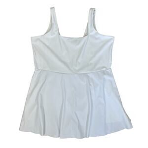 Spanx Get Moving Athletic Dress Built In Shorts White Size 3X Athleisure Tennis